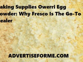 Baking Supplies Owerri Egg Powder