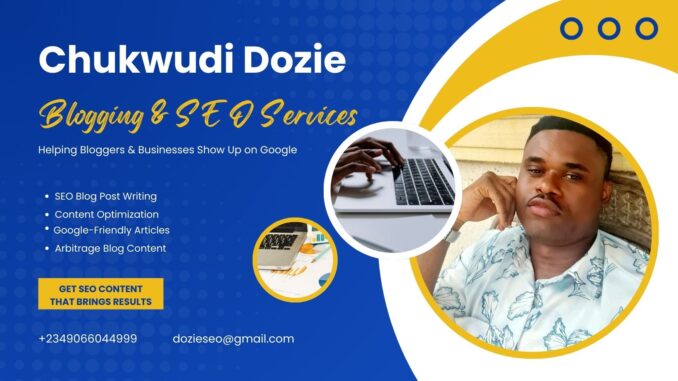 Top SEO Writer In Lagos Top SEO Writer In Lagos