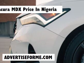 Acura MDX Price In Nigeria