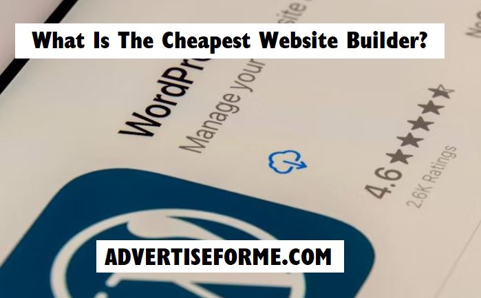 What Is The Cheapest Website Builder What Is The Cheapest Website Builder